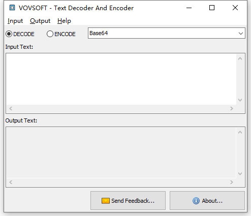 VovSoft Text Decoder And Encoder截图