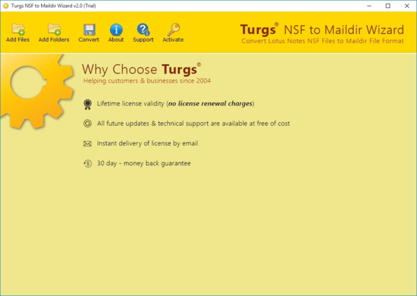 Turgs NSF to Maildir Wizard图片2