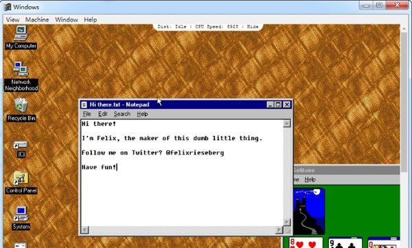 Windows95模拟器图片2
