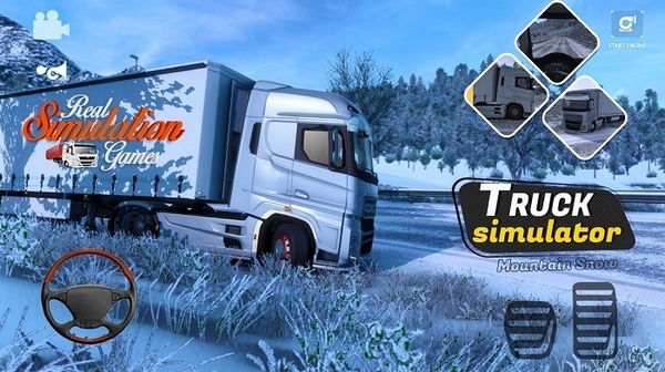 雪地卡车驾驶模拟器图片
