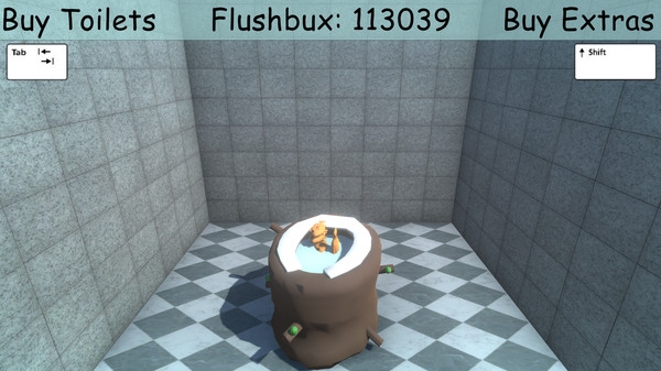 厕所冲水模拟器
