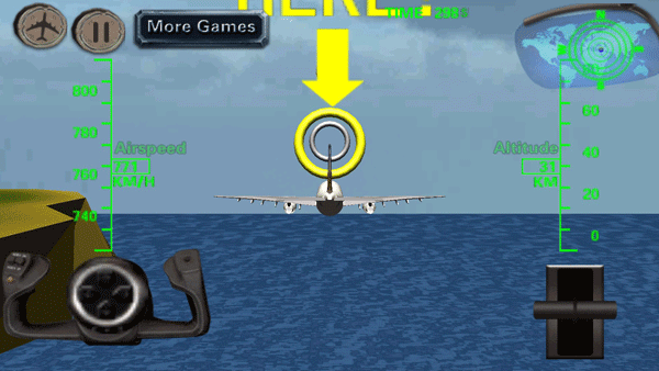3d飞机模拟驾驶1