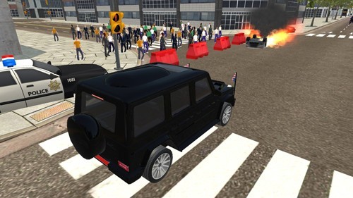 警车模拟驾驶器2022无限金币版4