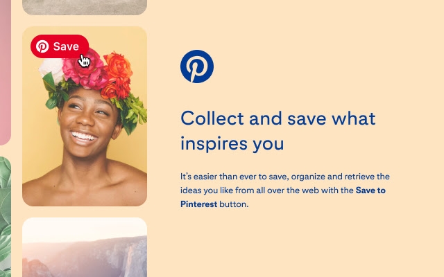 Pinterest收藏按钮图片1