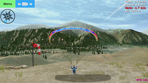 滑翔伞模拟器游戏图片1
