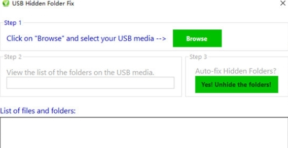USB Hidden Folder Fix圖片1
