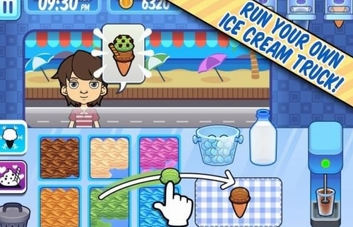彩虹冰淇淋店无限钻石金币版3