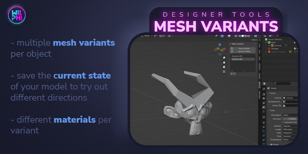 Designer Tools: Mesh Variants图片1