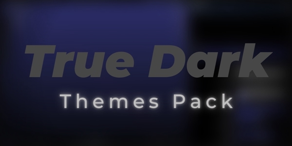 True Dark Blender Theme Pack图片1