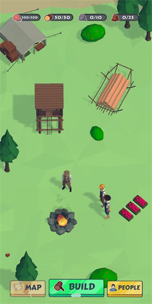 失落的岛屿：闲置RPG生存游戏图片1