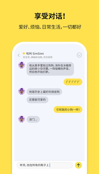 SimSimi小黄鸡app图片2