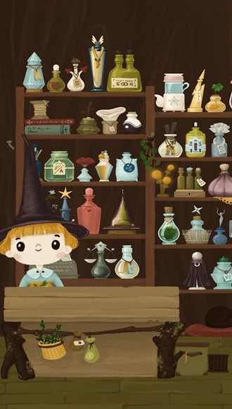奥利维亚女巫的魔法商店无限金币版3