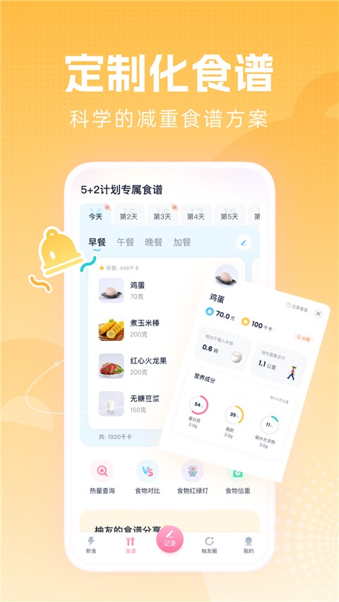 柚子轻断食app截图2