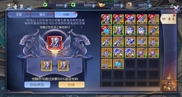 圣装介绍截图4