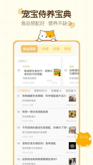 猫狗食谱app3