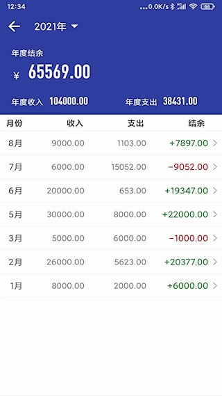 简约记账5