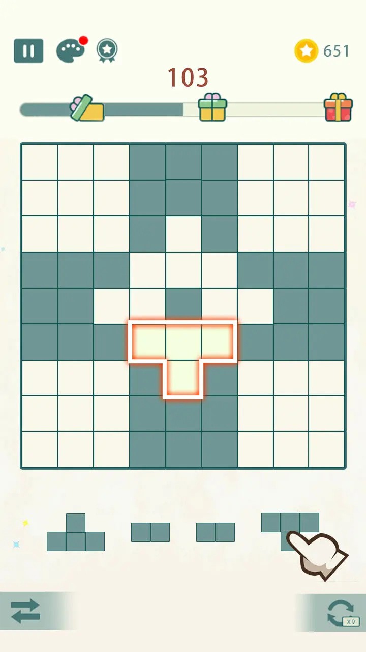方块九宫格官方版截图2
