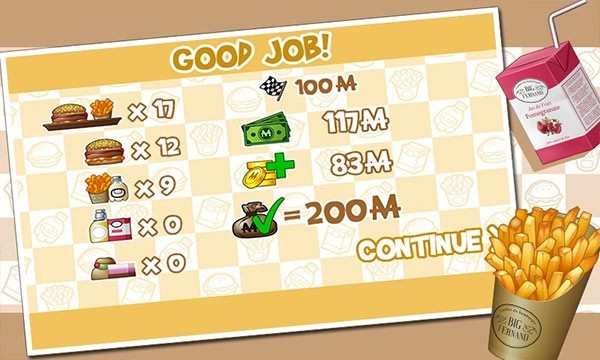 复古汉堡店汉化版截图1