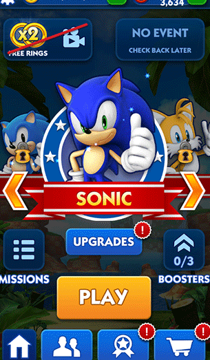 索尼克冲刺手机版截图3