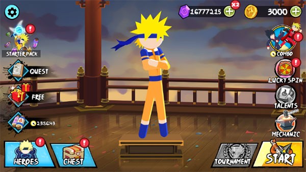 火柴人忍者大战官方正版1