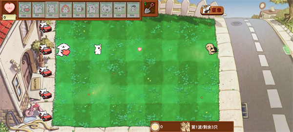 小白大战小鸡毛游戏3