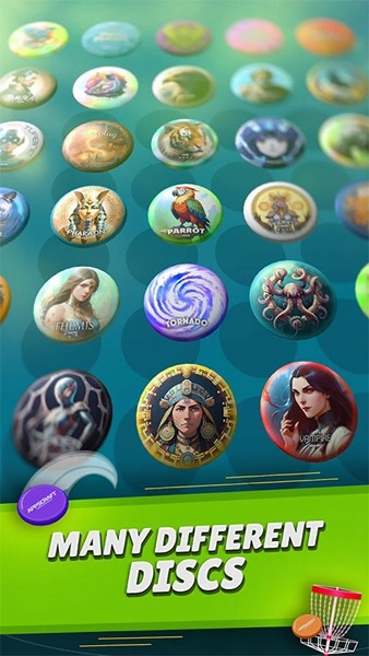 飞盘高尔夫游戏截图1