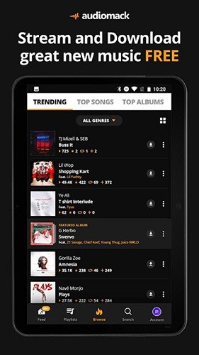 Audiomack截图2