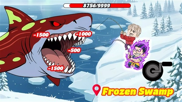 钓鱼大战无限金币版截图2