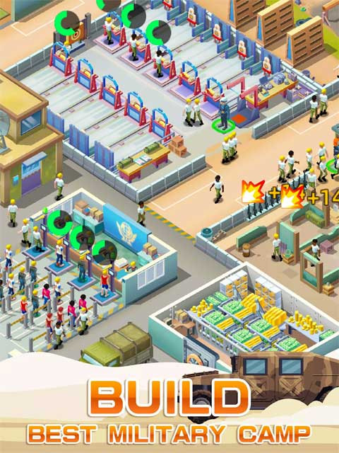 Army Tycoon:Idle Base3