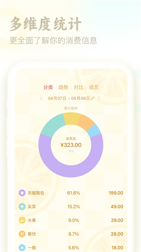 口袋记账app截图2