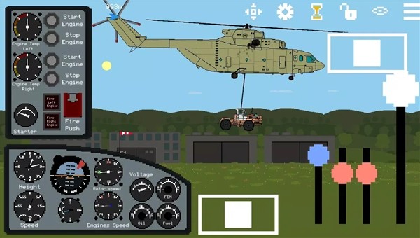像素直升机模拟器手游1