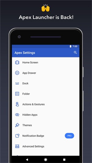 Apex Launcher桌面启动器app截图1