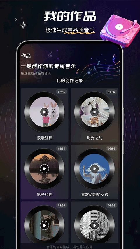Suno AI音乐生成器app3