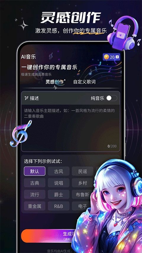 Suno AI音乐生成器app5