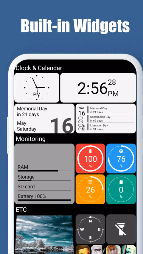 squarehome桌面启动器app2