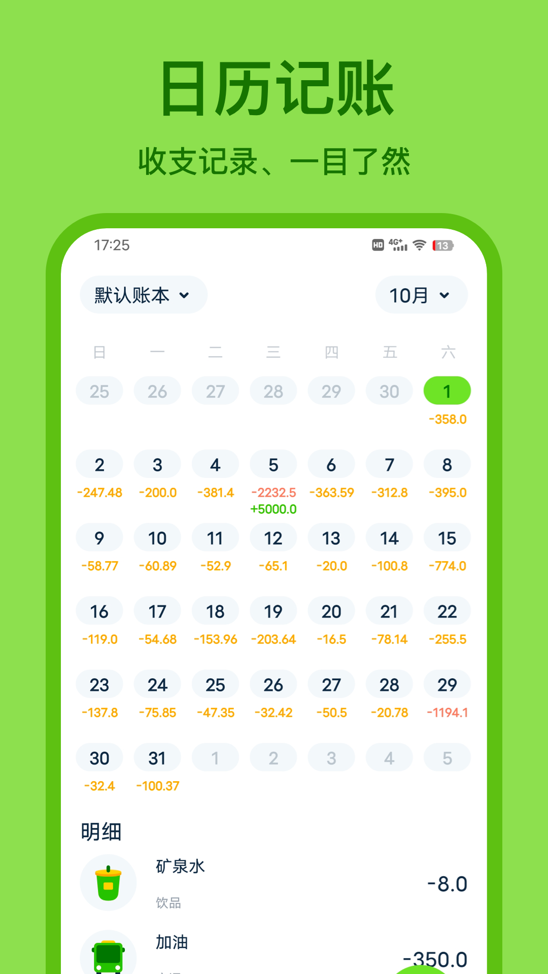 青柠记账app4