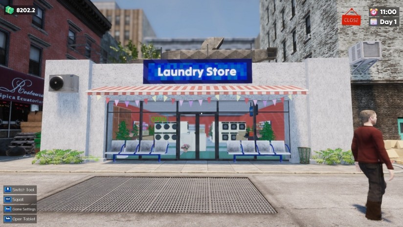 洗衣店模拟器14项修改器