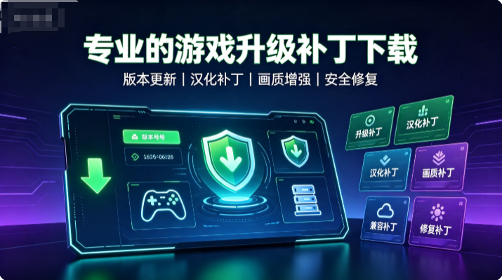专业的游戏升级补丁下载