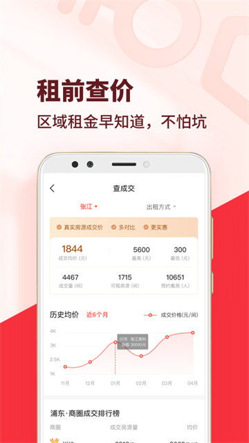 巴乐兔租房app截图2