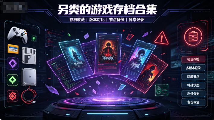另类的游戏存档合集