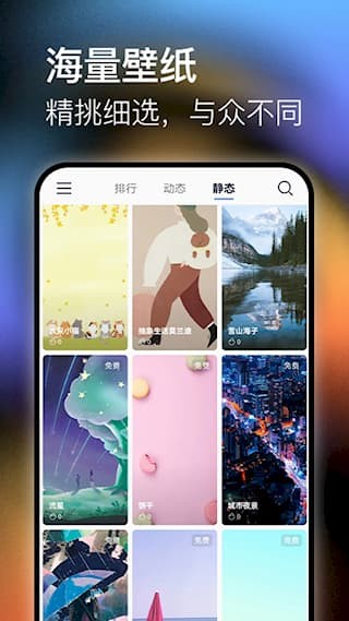 极壁纸APP截图4