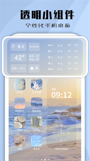 鲸鱼小组件app截图4