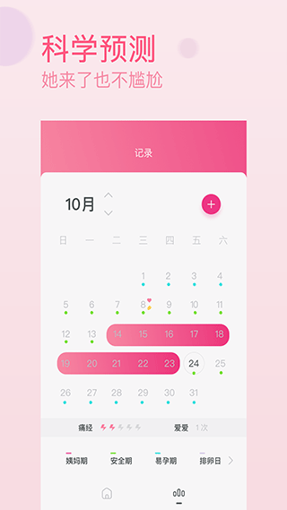 安卓月经期排卵期助手app 官方版软件下载