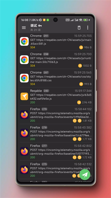 Reqable(小黄鸟抓包)截图1