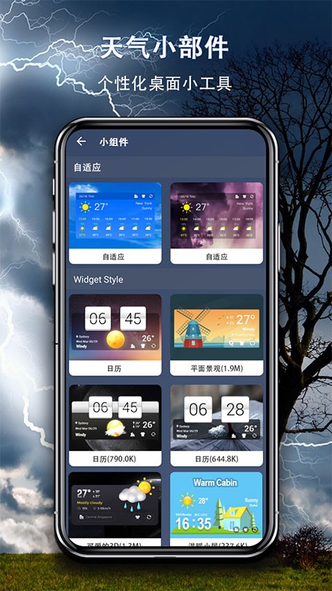 简约天气截图1