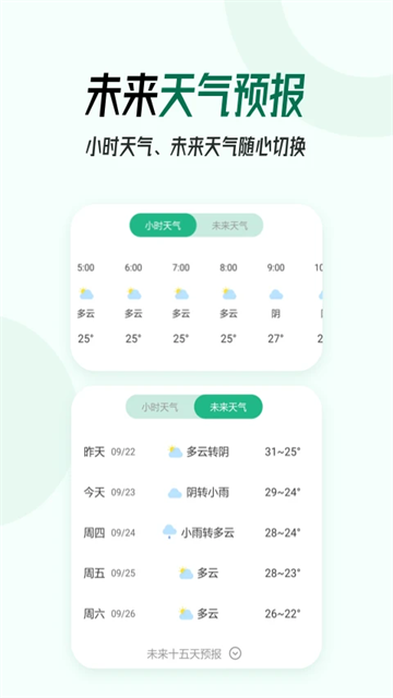 口袋天气app截图2