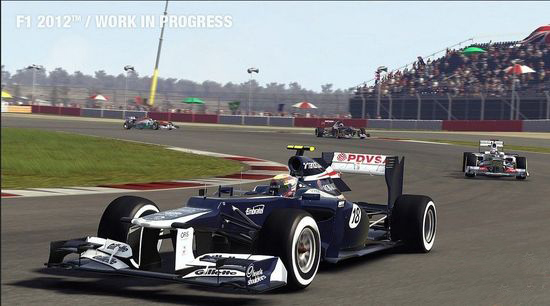 《F1 2012》的试玩版今日发布 Xbox玩家抢先试玩