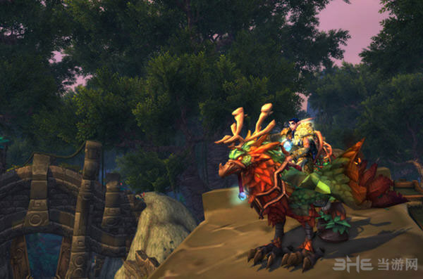 魔兽世界6.0战友招募奖励特殊宠物坐骑翡翠角鹰兽