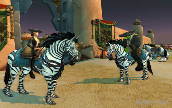 魔兽世界6.0战友招募奖励特殊宠物坐骑迅捷斑马