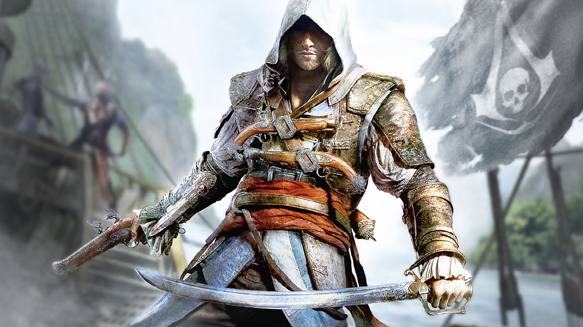 刺客信条4黑旗最新高清游戏壁纸 全人物高清壁纸(1/30)